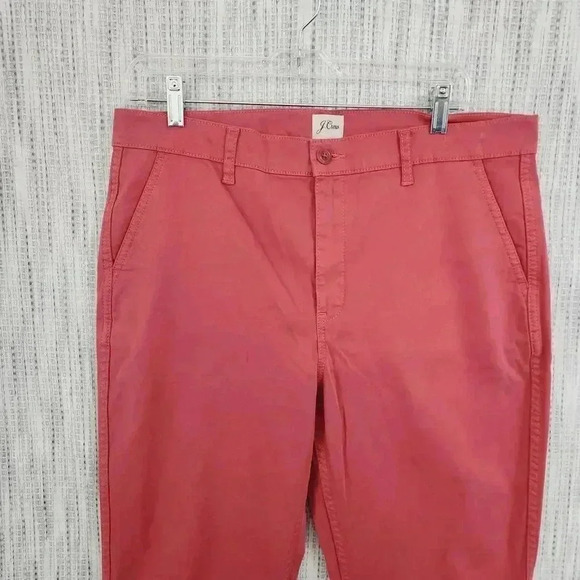 NWOT J. Crew Vintage Straight Pants Women's 31 T Pink - Picture 3 of 8